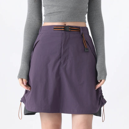 Women's Stretch Hiking Shorts Skirt | Lightweight Anti-Exposure Culottes – Wellness-Whirl