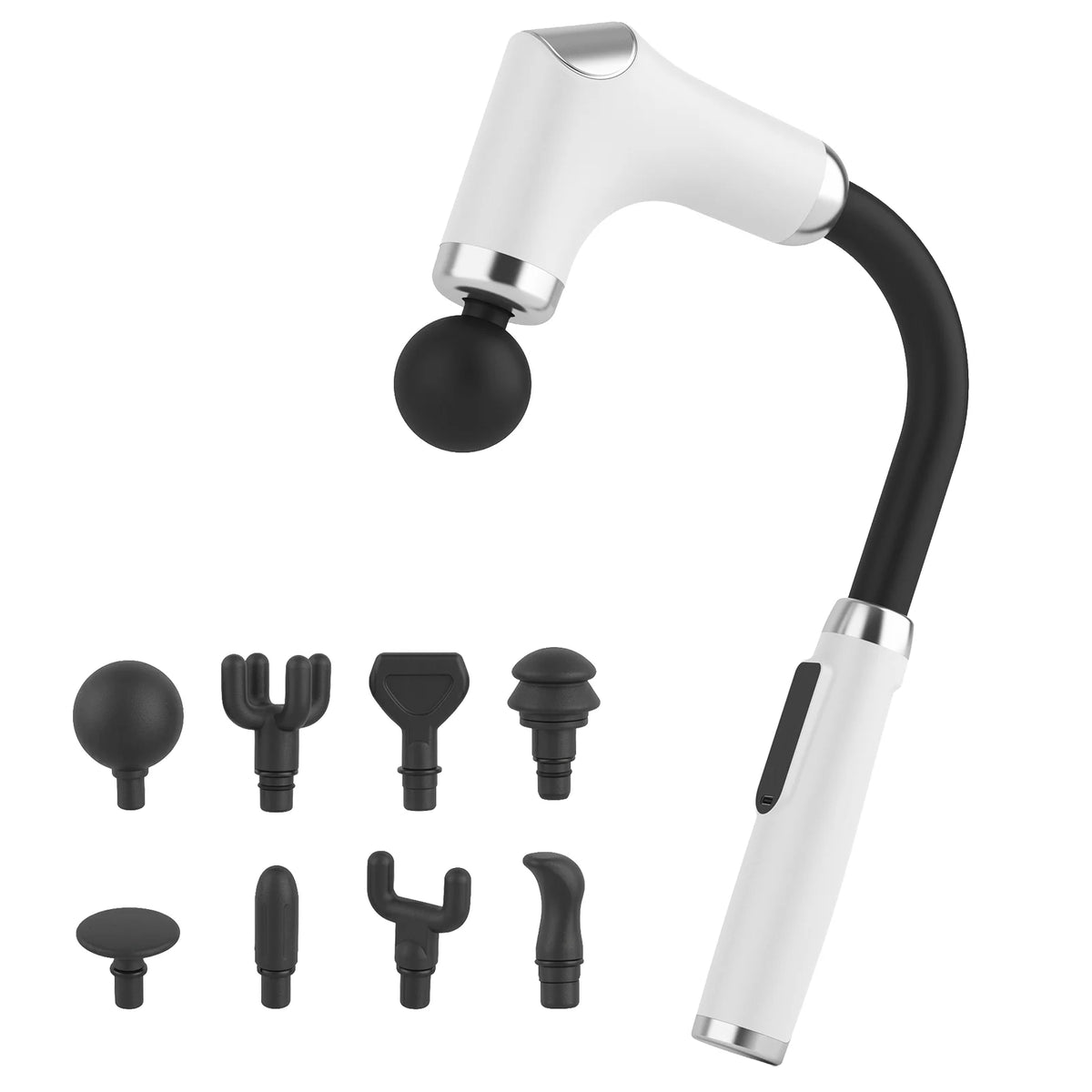 Rechargeable Long-Handle Massage Gun | 6 Speeds & 3 Modes