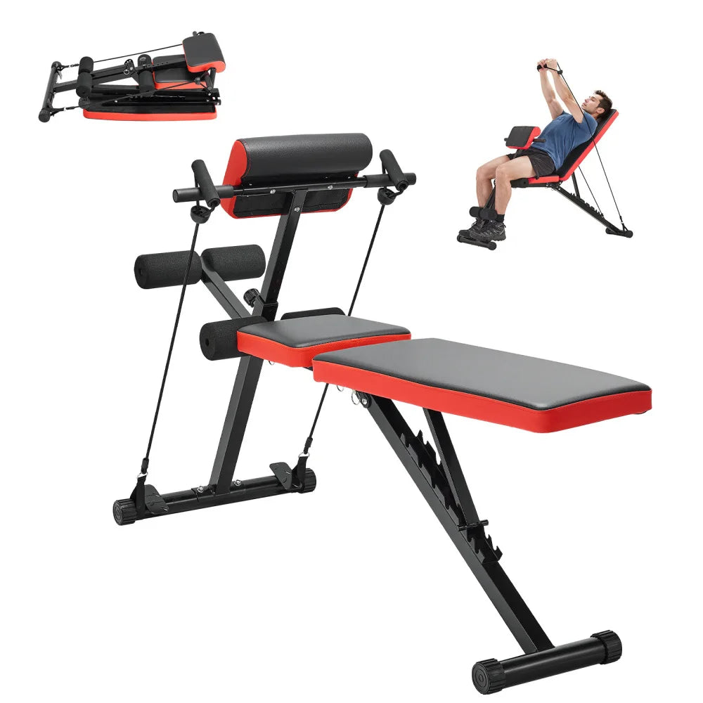 Adjustable Foldable Roman Chair | Back Extension Bench