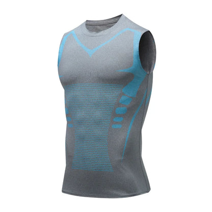 Men's Compression Gym Tracksuit | Long Sleeve Fitness Sportswear – Wellness-Whirl