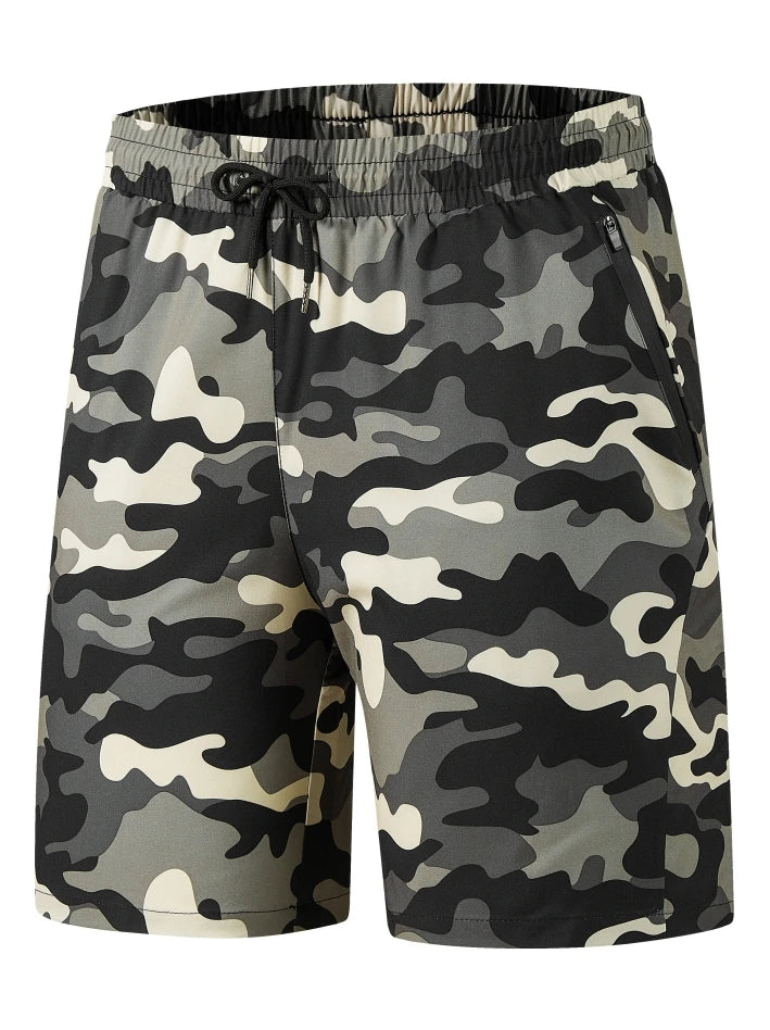 Men's  Summer Gym Workout Running Cycling, Quick Drying Breathable   Shorts, Wellness-Whirl