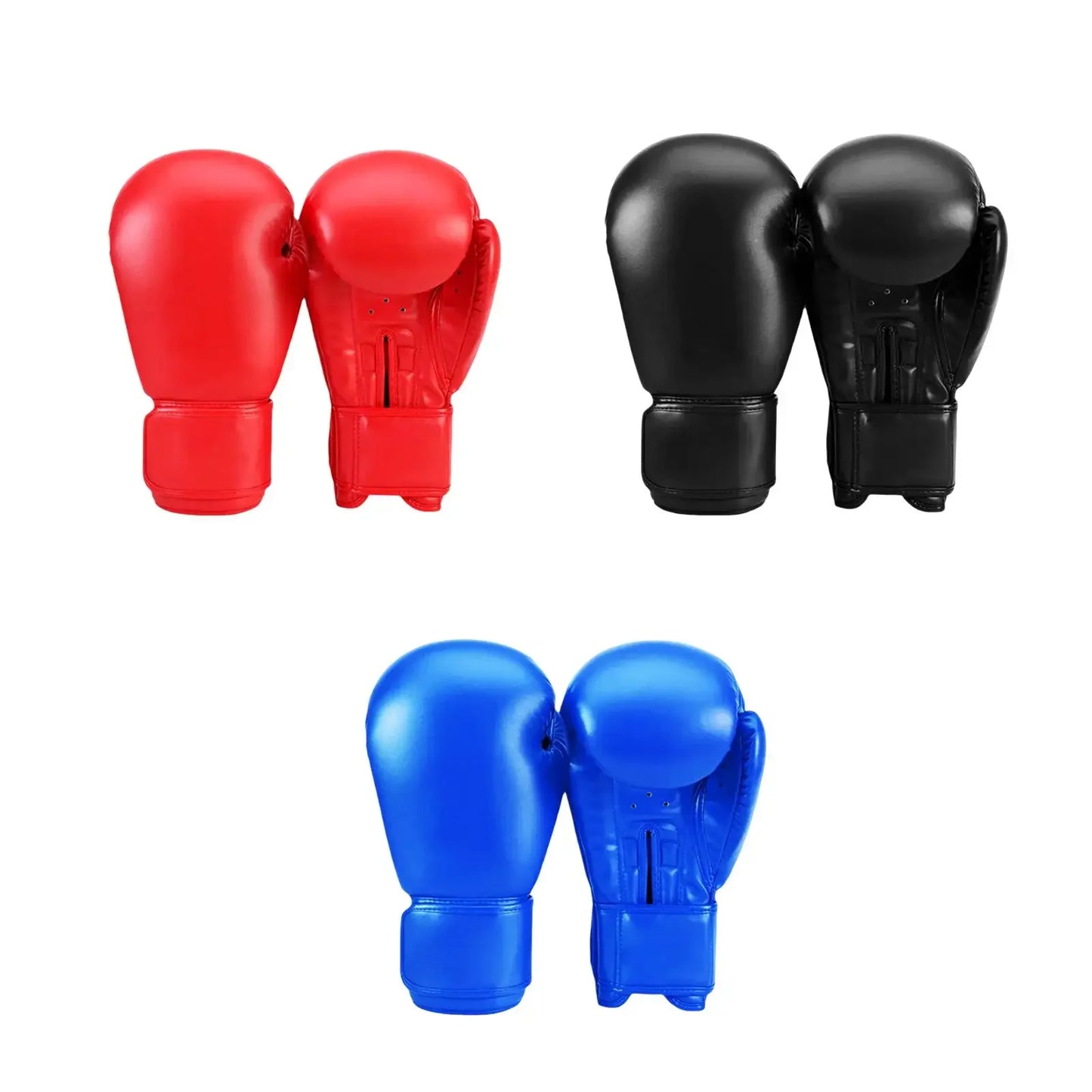 Adult Boxing Gloves Ventilation PU Leather Punching Bag Focus Mitts for Taekwondo Sparring Fitness Muay Thai Fighting Sports