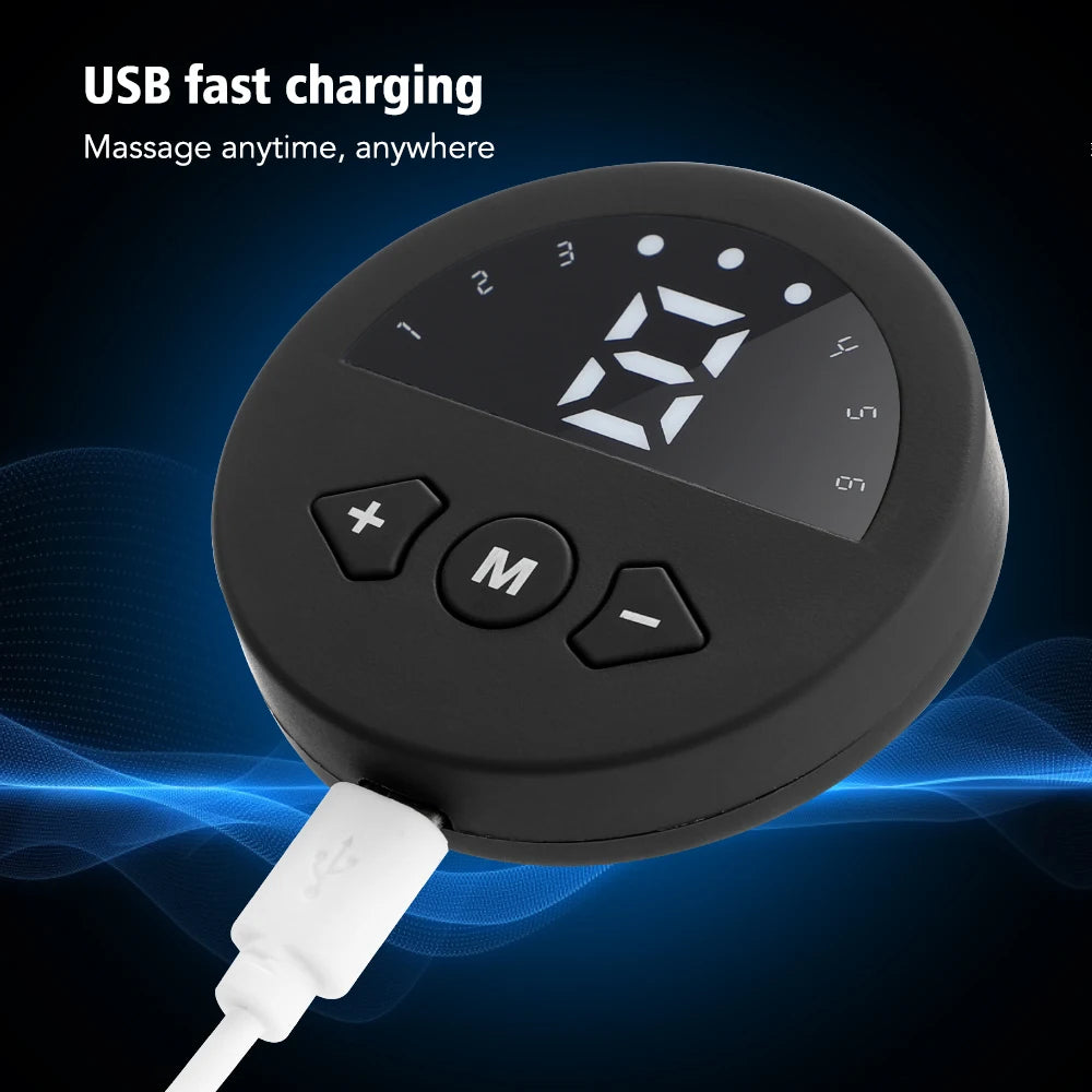 EMS Waist Abdominal Trainer Belt Muscle Stimulator Abs Muscle Toner Display Fat Burn Body Slimming Weight Loss Fitness Massage