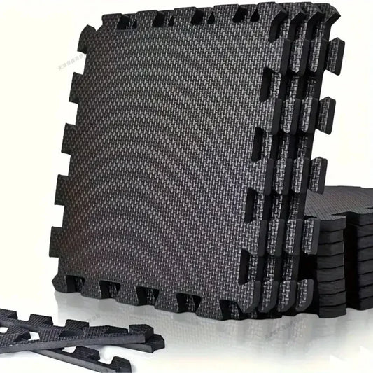 16Pcs EVA Foam Interlocking Puzzle Mat Gym Floor Rug Kids Play Mat Playroom Carpet Home Decor Non-Slip Soft Floor Cover for Kids