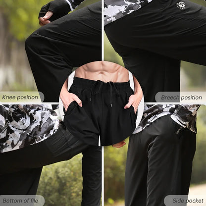 X-TIGER Men's Waterproof Cycling Pants | Quick-Dry Outdoor Sports Trousers