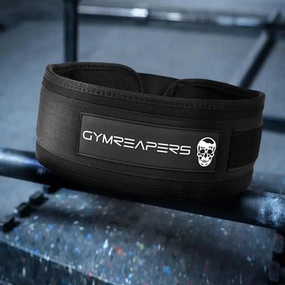 Nylon Weight Lifting Belt | Men & Women Gym Support Belt for Powerlifting & Squats