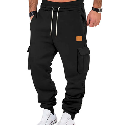Men's Casual Cargo Pants | Loose Baggy Multi-Pocket Sweatpants – Wellness-Whirl
