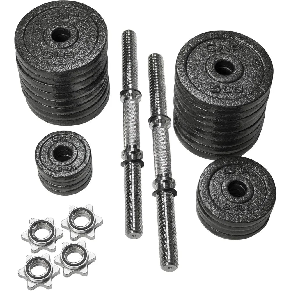 Cap Barbell Adjustable Dumbbell Weight Set | Multiple Weight Options – Wellness-Whirl