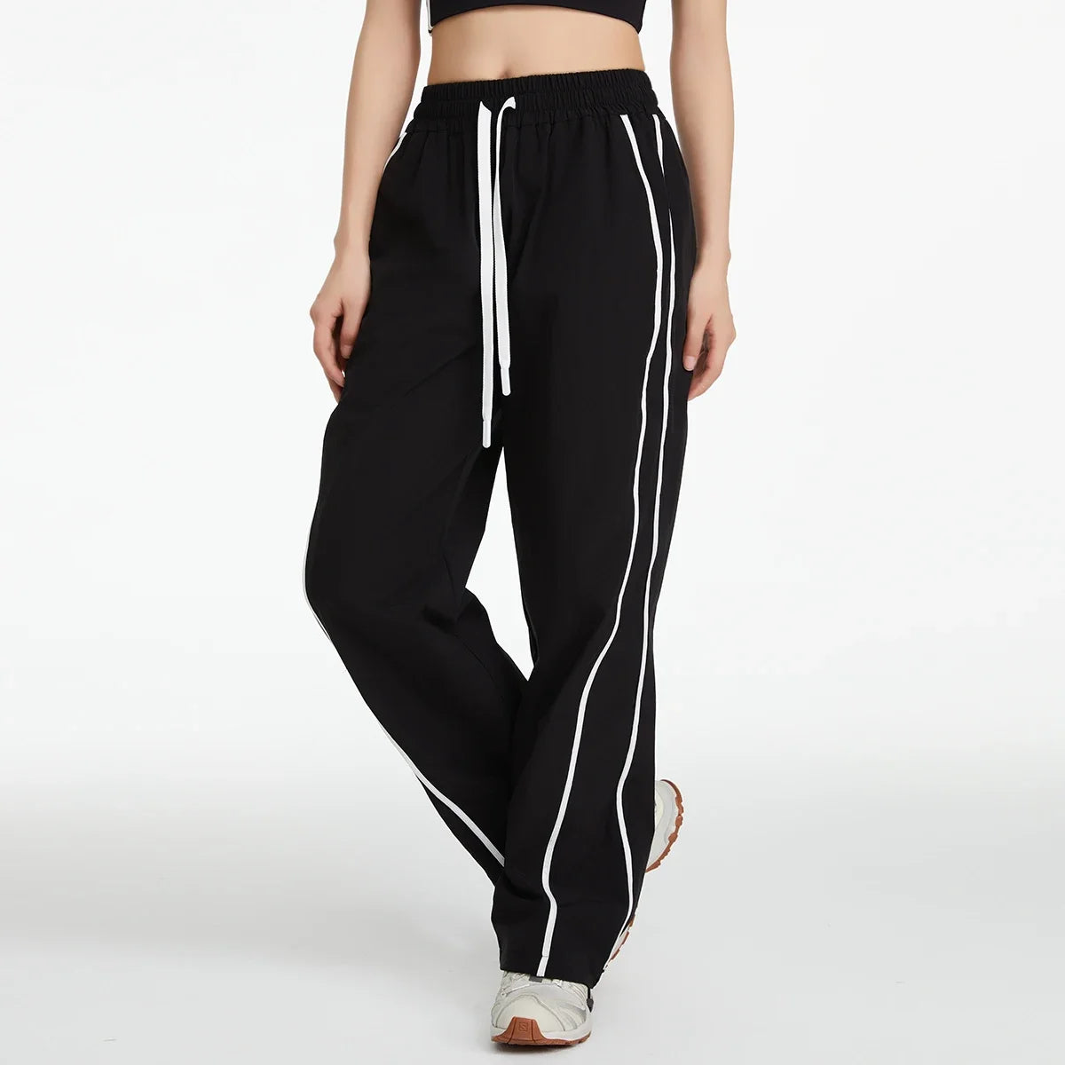 Sports Trousers Women Summer Cool Windproof Outdoor Mountaineering Loose Casual Wide-leg Pants Quick-drying Sun Protection Pants