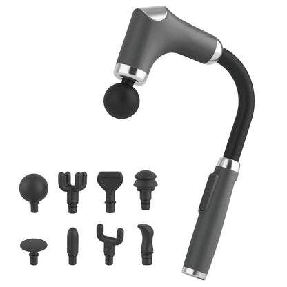 Rechargeable Long-Handle Massage Gun | 6 Speeds & 3 Modes