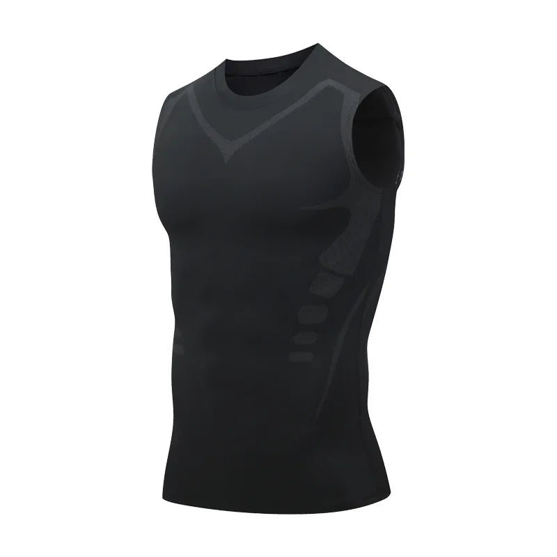 Men's Compression Gym Tracksuit | Long Sleeve Fitness Sportswear – Wellness-Whirl