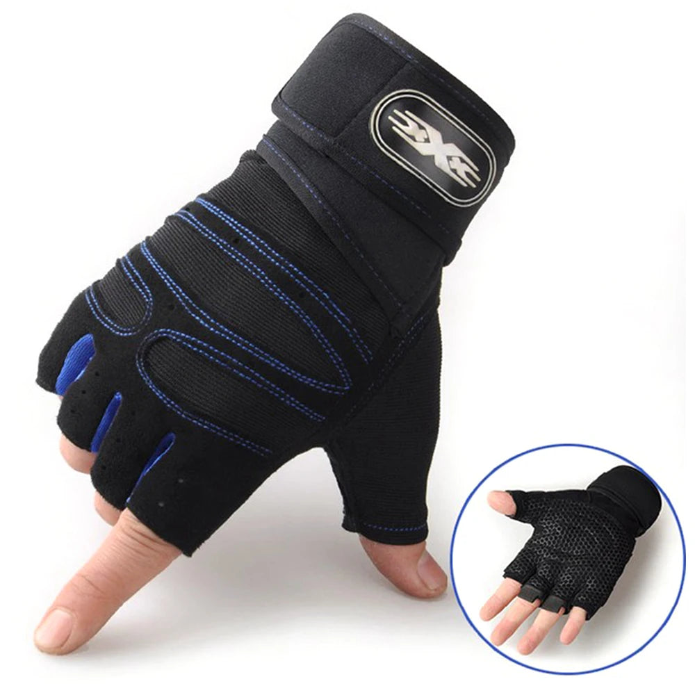 Gym Weightlifting Gloves with Wrist Support | Men & Women