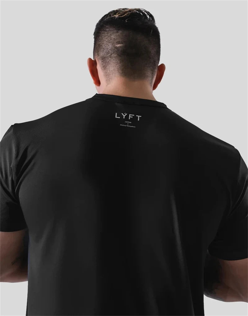 Men's Cotton Gym T-Shirt | Fitness Bodybuilding Tee