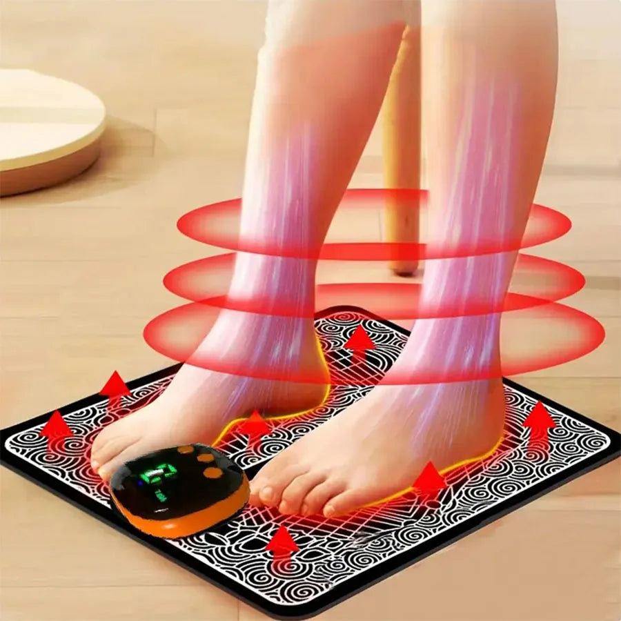 Foot & Back Massager with LCD Display & Remote | Wellness-Whirl
