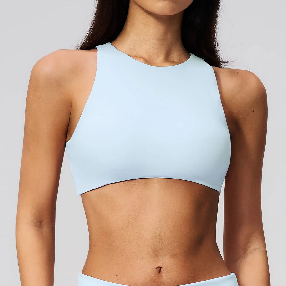 Luxury 2-in-1 Yoga Tank Top with Built-In Bra | Women's Seamless Workout Vest