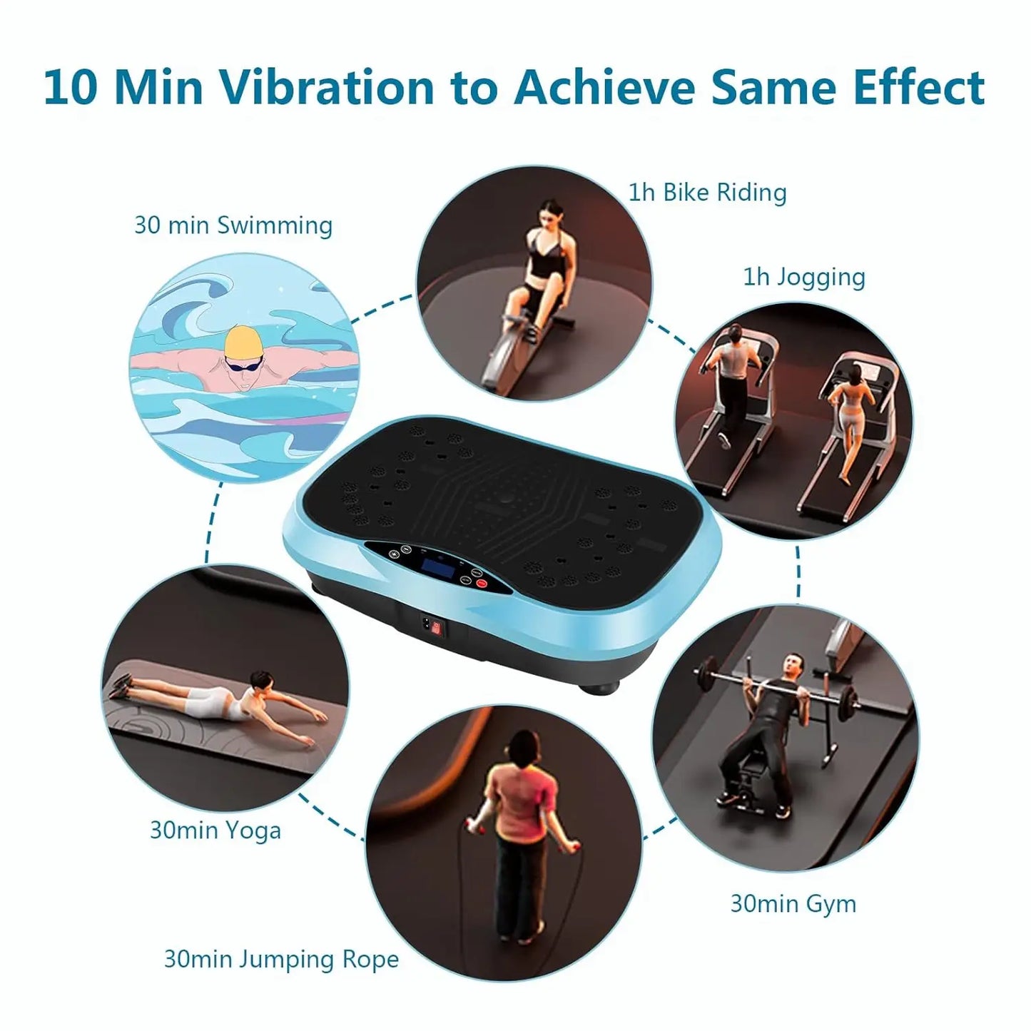 Slimming Vibration Plate | Fitness & Body Shape Exercise Machine