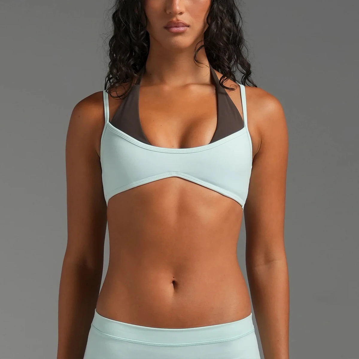 Women's Color Block Sports Bra | Naked-Feel Yoga & Fitness Top