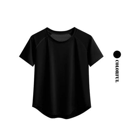2pcs Yoga Set Women Summer Sports Suit 2 Piece Sportswear Outfits Female Short Sleeve Fitness Tops Running Shorts Sets New