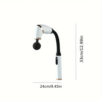 Massage Gun with Extension Handle | Neck, Back & Muscle Relief