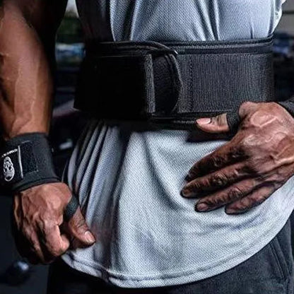 Nylon Weight Lifting Belt | Men & Women Gym Support Belt for Powerlifting & Squats