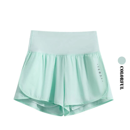 2pcs Yoga Set Women Summer Sports Suit 2 Piece Sportswear Outfits Female Short Sleeve Fitness Tops Running Shorts Sets New