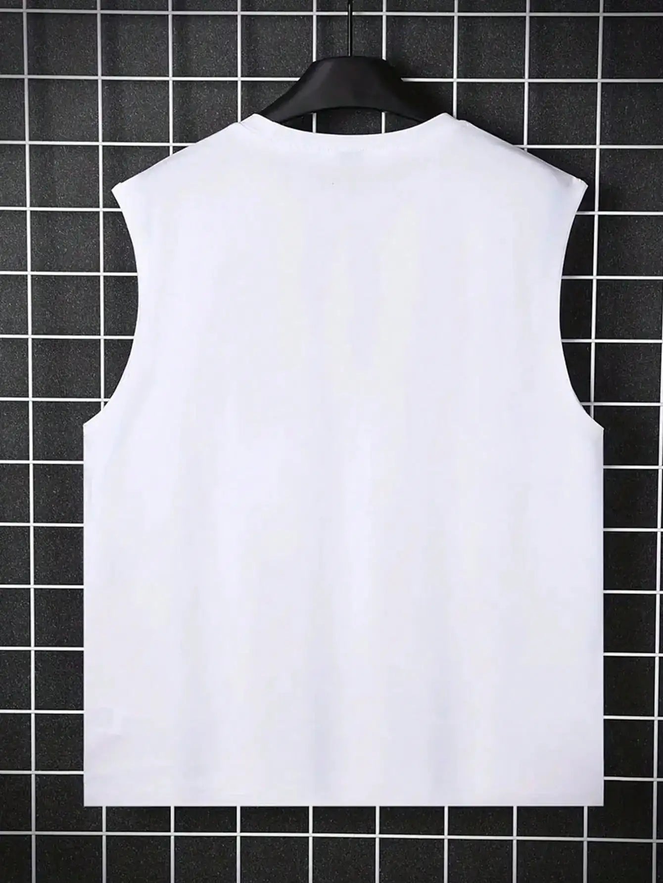Men's Letter Print Muscle Tank Top | Casual Sleeveless Gym & Fitness Tee