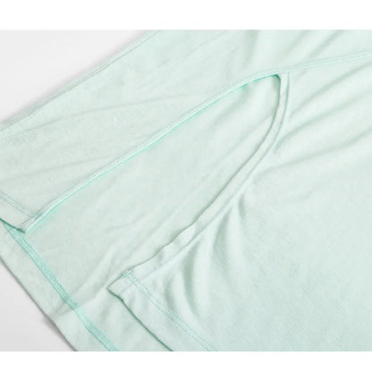 Women's Loose Fit Yoga & Running Tee | Breathable Side-Slit Athletic Top – Wellness-Whirl