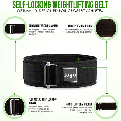 EVA Weightlifting Belt | Self-Locking Buckle Fitness Support Belt