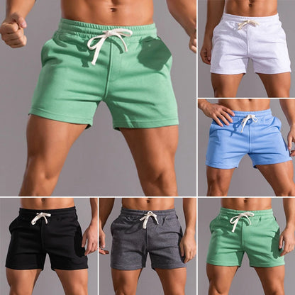 Men's Cotton Athletic Gym Shorts