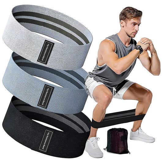 1/3pcs Elastic Resistance Band Legs and Hip Training, Comes with Storage Bag